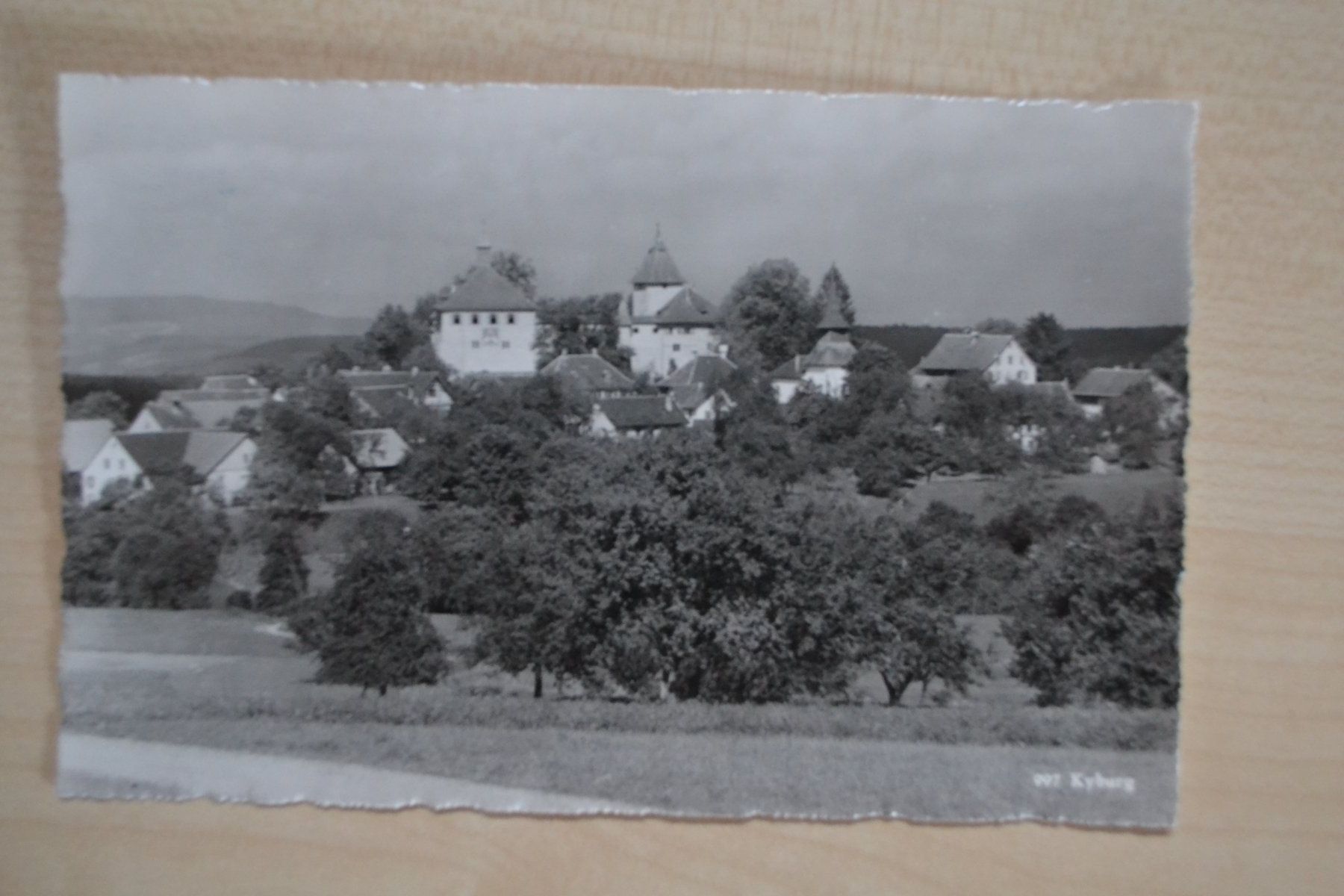 Cartoline postali: AK Kyburg ZH – Usato da Beinwil am See venduto da kajak55