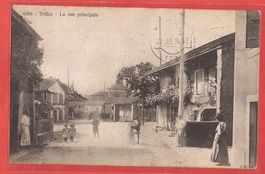 Trêlex bei Nyon - La rue principale - 1914