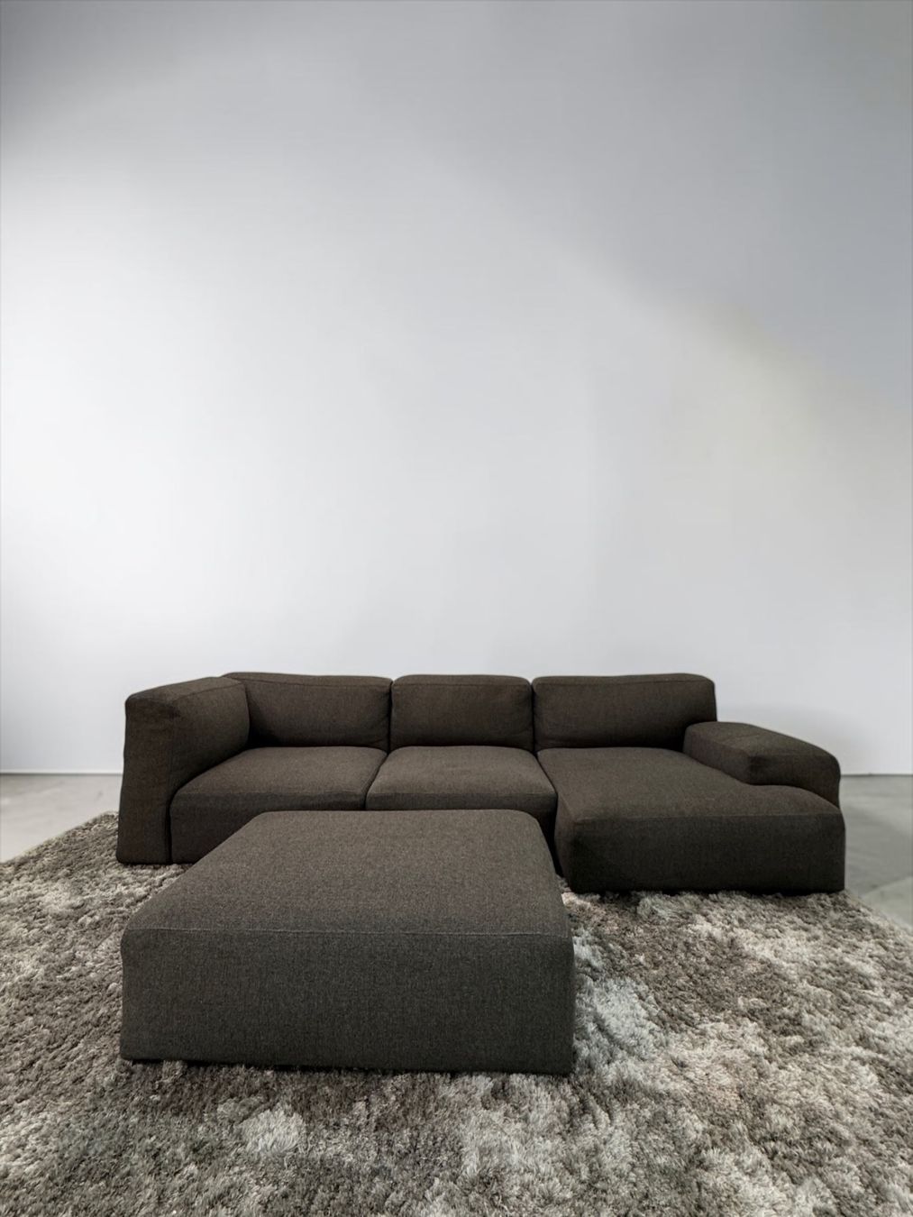Cassina Divani: Cassina Mex Cube Grau Sofa von Piero Lissoni – Usato da Fehraltorf venduto da Sofalab.swiss 5