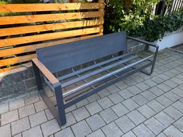 Lounge Bank ohne Kissen