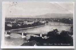 Basel - Die drei Rheinbrücken