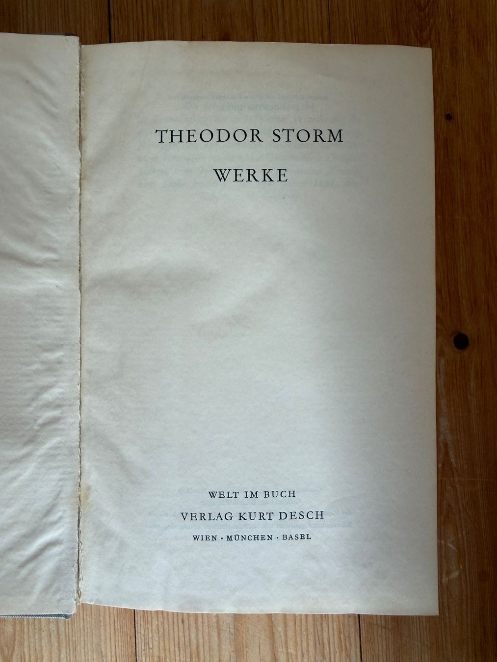 Libri: Konvolut mit 3 Klassikern - Fontane / Meyer / Storm – Usato da Himmelried venduto da rasmus67 5