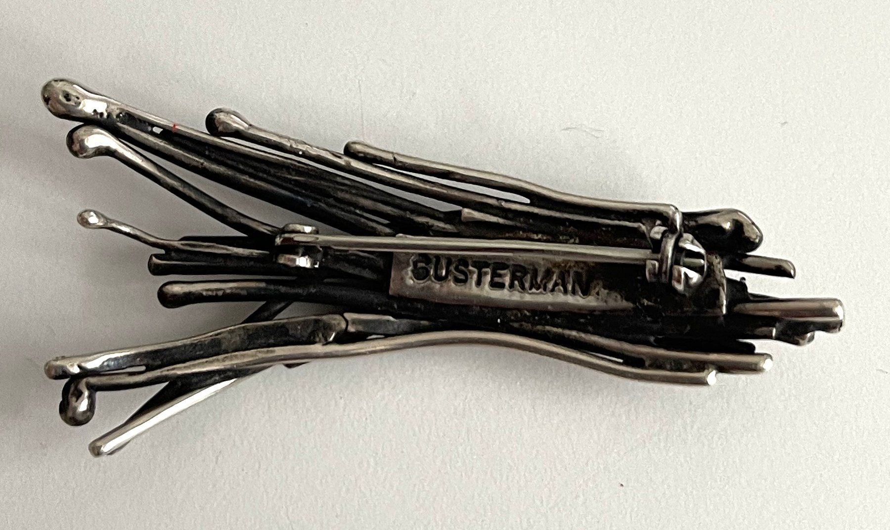 Broches & Aiguilles: Vintage Gusterman Silber-Brosche "String" – D'occasion à Ellighausen par MiSola 1