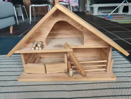 Bauernhof aus Holz Spielzeug
