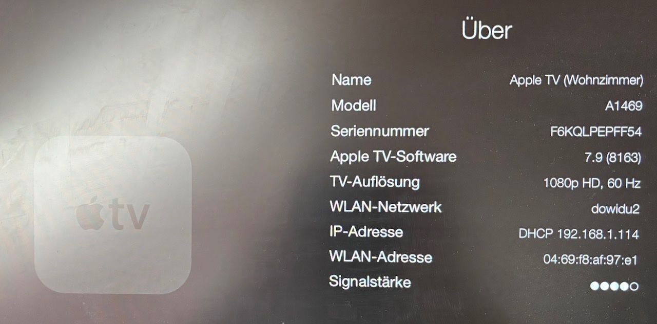 Apple Multimediaplayer & Streamer: Apple TV 3.2  (A1469) – Gebraucht aus Oberengstringen von Dutti060 2