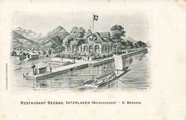 Interlaken Seebad 1918
