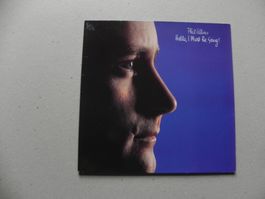 LP brit. Rock Pop Baladen Phil Collins 1982 Hello .. Genesis