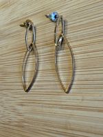 Modeschmuck - Elegante Ohrringe, Gold-Look