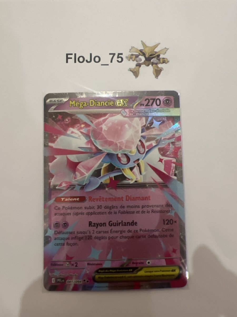 Pokémon Carte collezionabili: Méga Diancie ex 41/64 FRA – Usato da St-Blaise venduto da FloJo_75