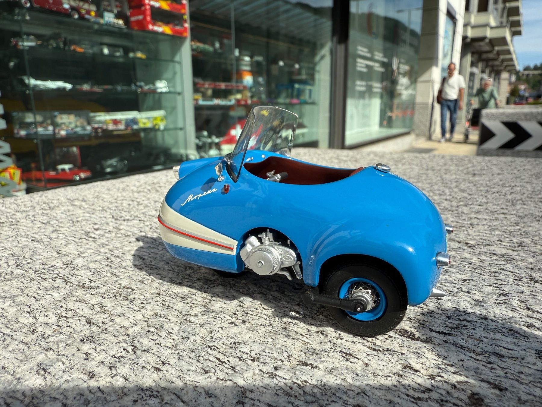 Schuco Modellautos: Introvabile Schuco 1:18 Mopetta Brütsch – Gebraucht aus Chiasso von Carrara-Modellismo 1
