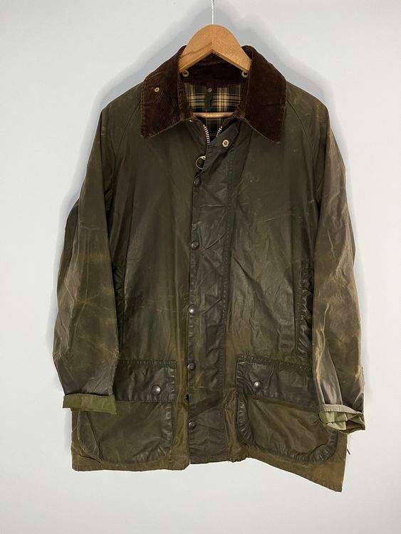 Vintage Barbour Beaufort c40/102cm Jacket Wax Large | Kaufen auf ...