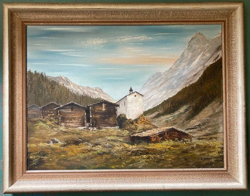 Gemälde / E. Janin (ID 5271) Kaufen auf Ricardo