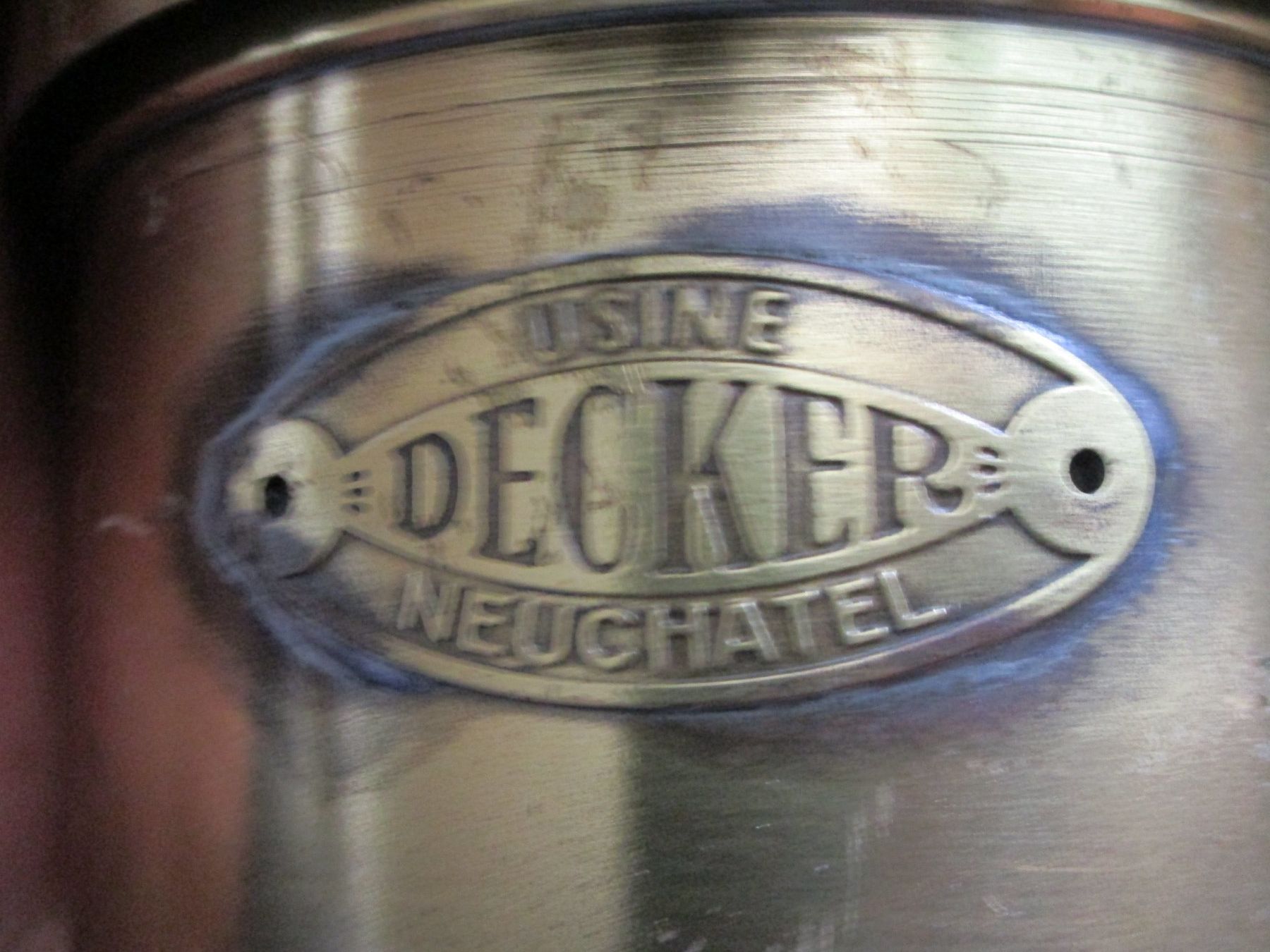 Lampade: Karbidlampe  DECKER NEUCHATEL – Usato da Heimberg venduto da Lupo57 2