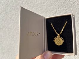 Halskette mit Anhänger Sonne Atolea