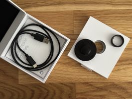 Oura Ring Gen 3 Heritage Stealth - Size 12 - Inkl. OVP
