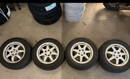 4 roues été Toyota Prius3 jantes alu 15"- 195/65 R15 – 5x100