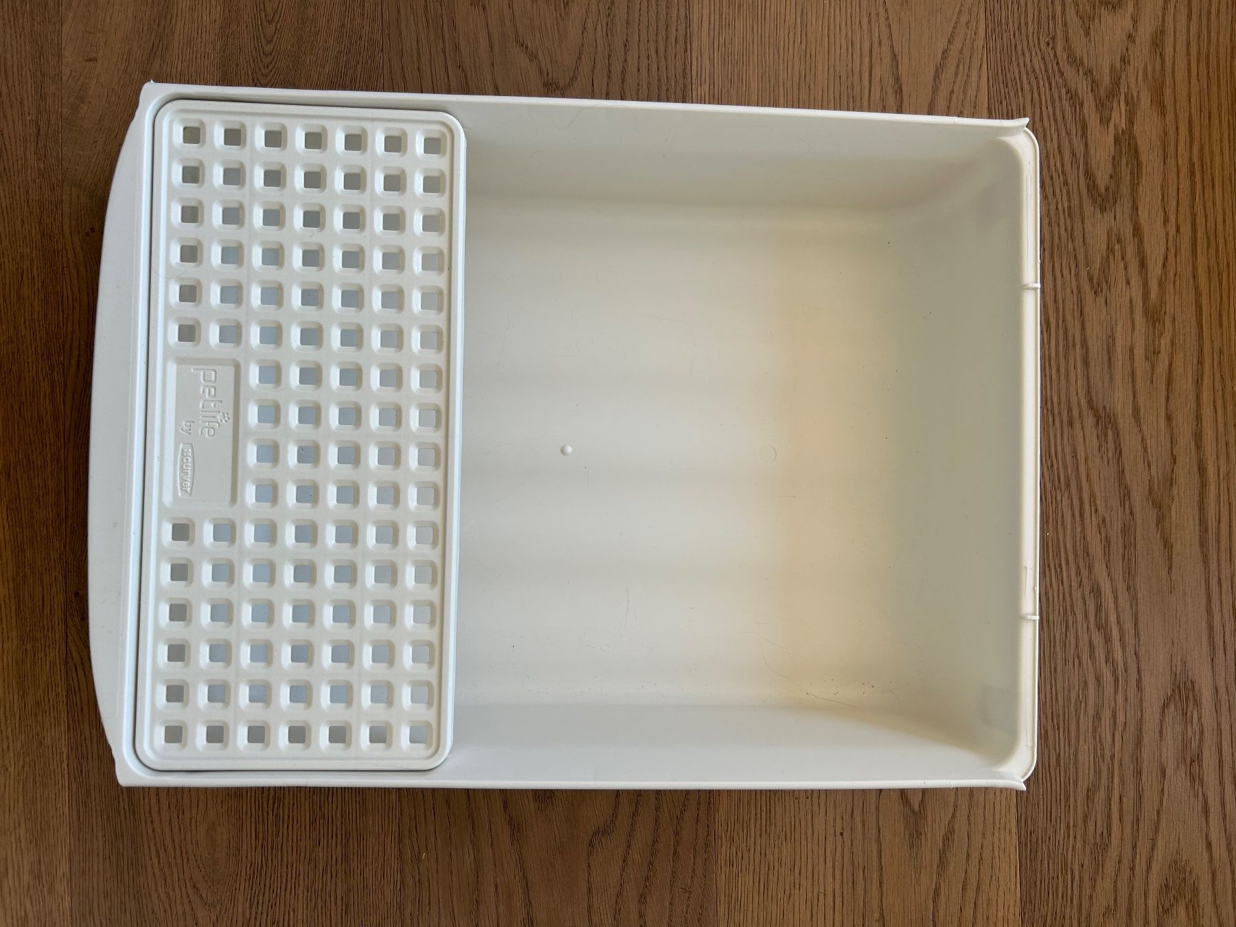 WC: Katzenklo mit Klappe, Deckel abnehmbar, mit Schaufel – Usato da Zürich venduto da Aez.01 6