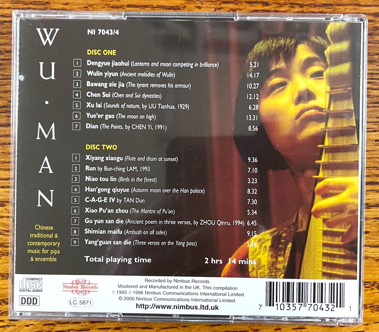 CD: WU MAN: Chinese traditional  Music CD – Usato da Oftringen venduto da Vucki 1