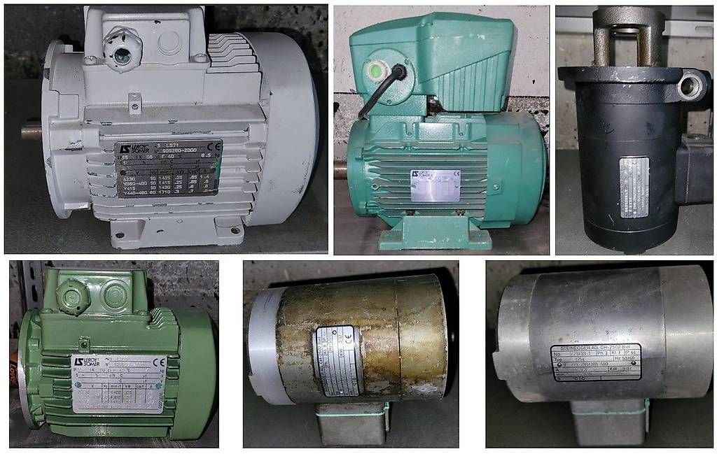 Motoren: 8 Elektromotoren  – Gebraucht aus Orpund von Tom648