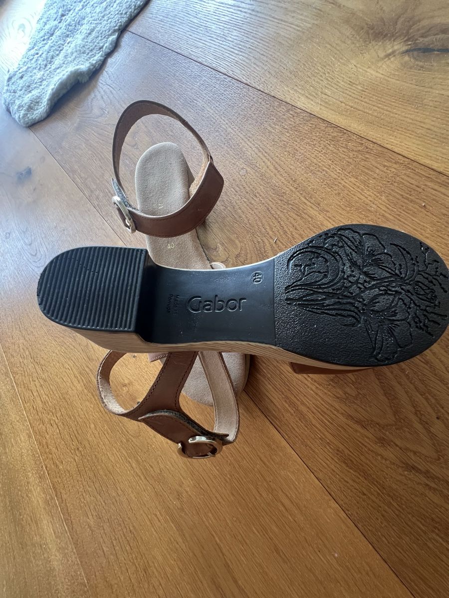 Gabor Damenschuhe: Gabor Sandalen Gr. 40 Braun – Neu (gemäss Beschreibung) aus Aarau von LiaSenn 2