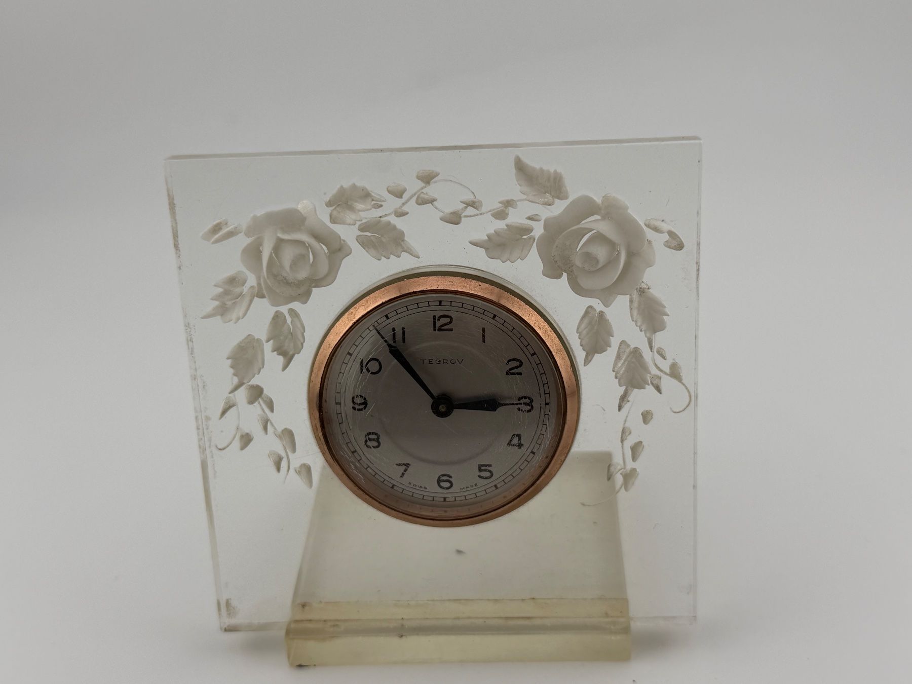 Uhren: Vintage TEGROV montre de table – Defekt aus Biel/Bienne von MrP_WatchesBiel 1