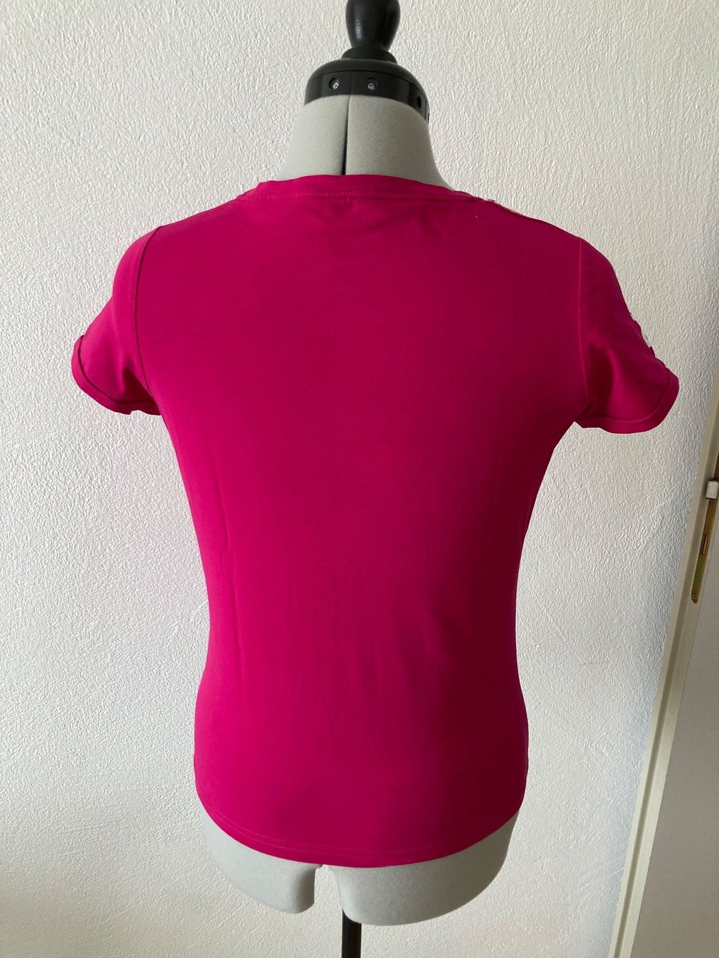 Hemden, T-Shirts & Polos: T-Shirt magenta – Gebraucht aus Samedan von chickenrun01 1