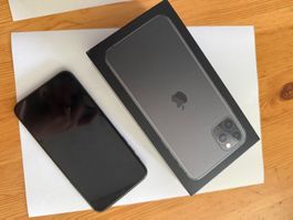 iPhone 11 Pro Max 256 GB Space Grau- Topzustand, mit OVP