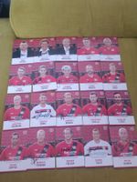 45x Bayer Leverkusen - Saison 2016/17 - Handsignierter Satz