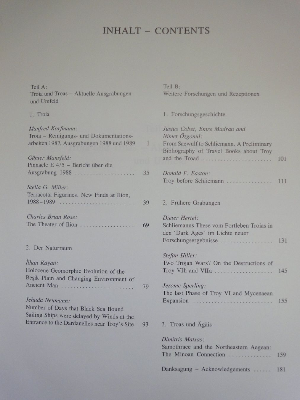 Libri: STUDIA TROICA - BAND 1 - 1991 – Nuovo (secondo la descrizione) da Biel/Bienne venduto da 07helios032 1