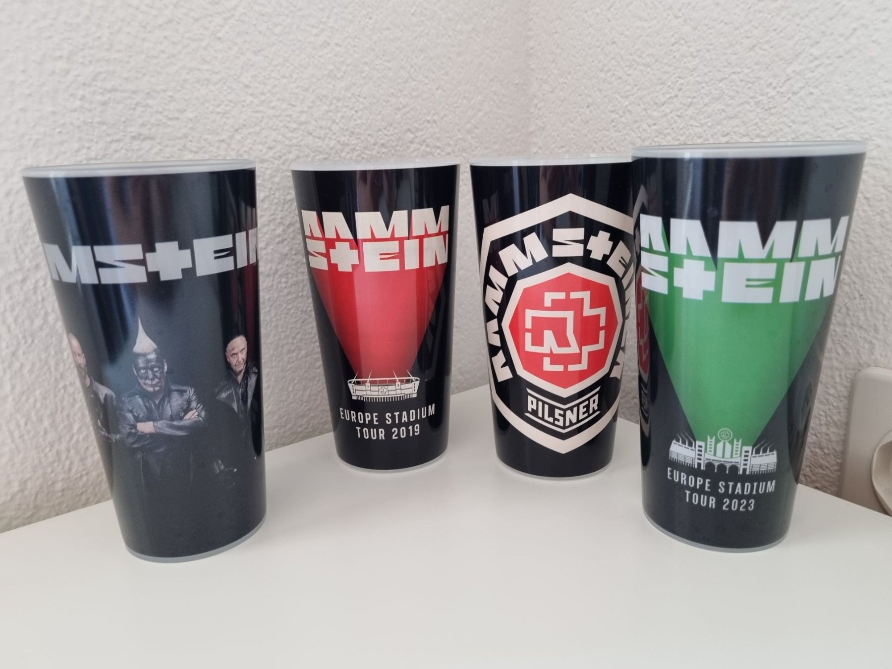 Gläser: Rammstein Stadion Tour 2019 & 2023 Bern Becher – Gebraucht aus Novazzano von Ruzzina