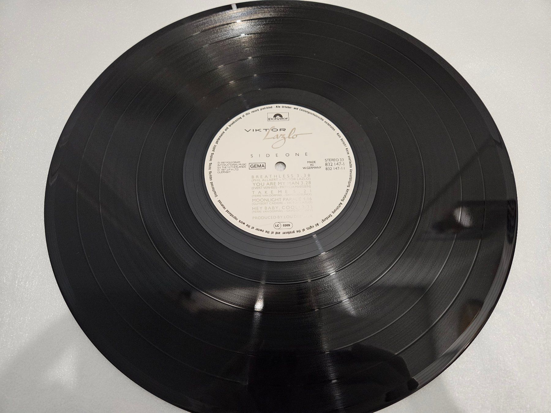 Dischi in vinile: Viktor Lazlo – Viktor Lazlo – Usato da Uster venduto da Vinyl-Leidenschaft 2