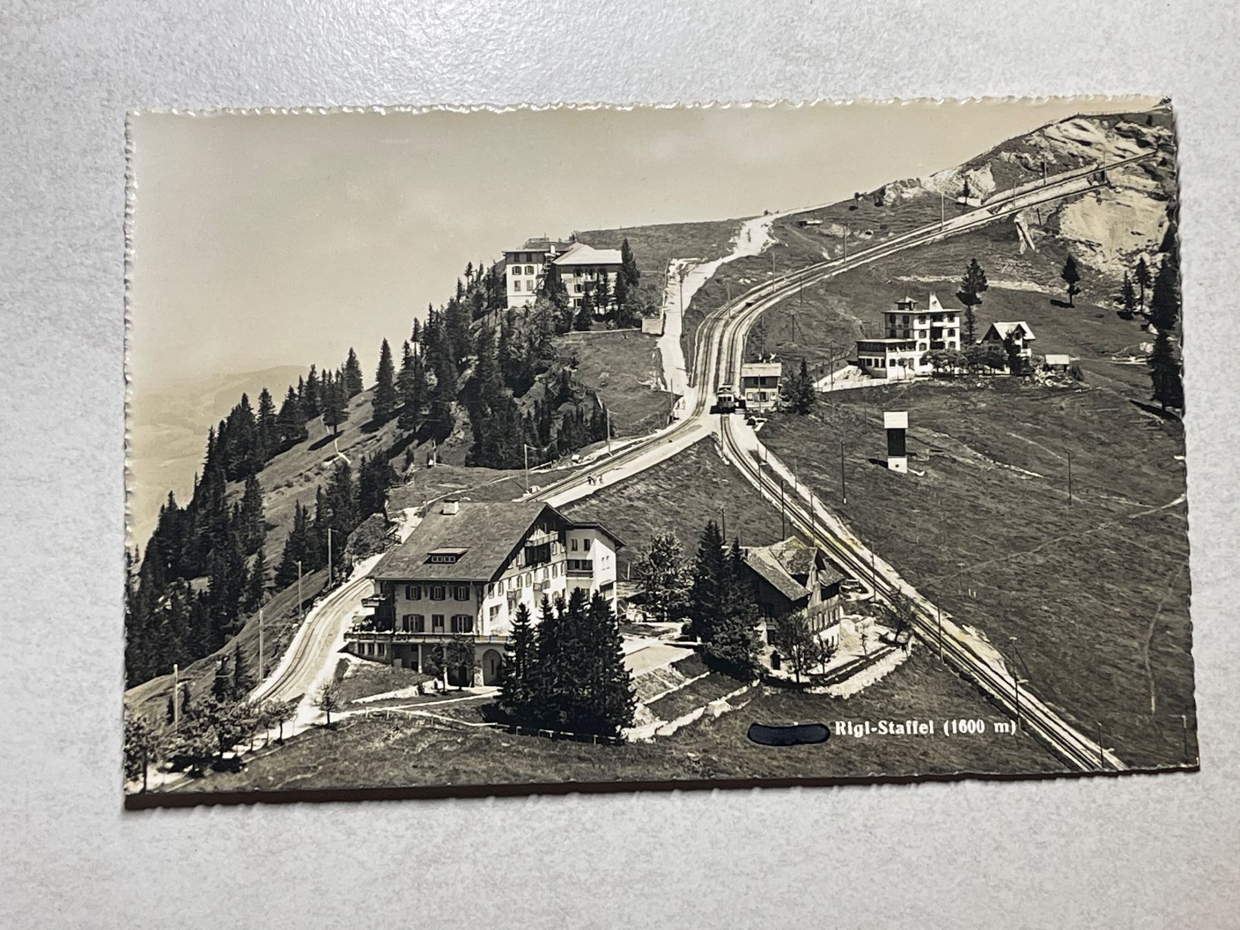 Cartoline postali: Alte Ansichtskarte Rigi-Staffel, Hotel, Schweiz, – Usato da Strengelbach venduto da Aschatan5