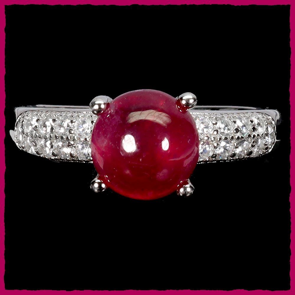 Bagues: Rubin Ring 925 Silber – Neuf avec emballage d'origine à Oberglatt ZH par Goldfee1 1