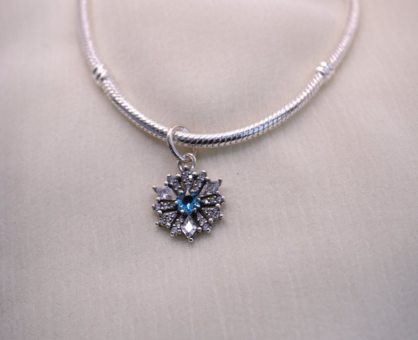 Ciondoli: Charm "Schneeflocke" zu Pandora Silber 925 – Nuovo (secondo la descrizione) da Niederbüren venduto da Fidi5 3