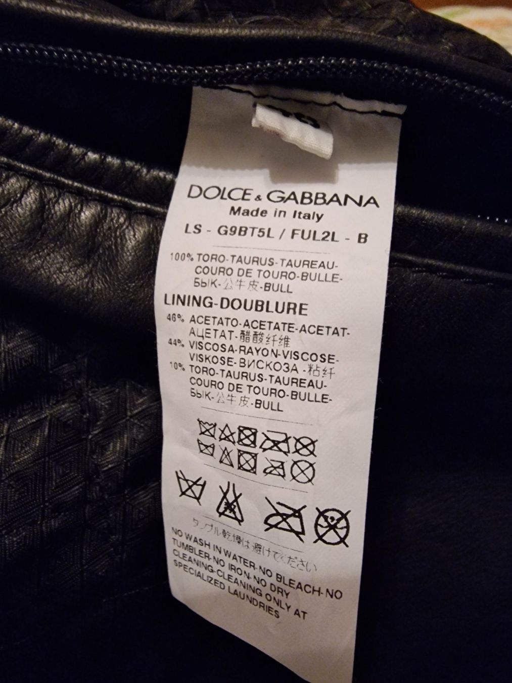 Dolce & Gabbana Giacche: Classic biker jacket Dolce & Gabbana – Nuovo (secondo la descrizione) da Grenchen venduto da Lucifero17 3