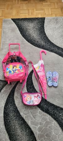 Sac a dos a rou/petit sac/Princesse/Parapluie licorne/Sanda