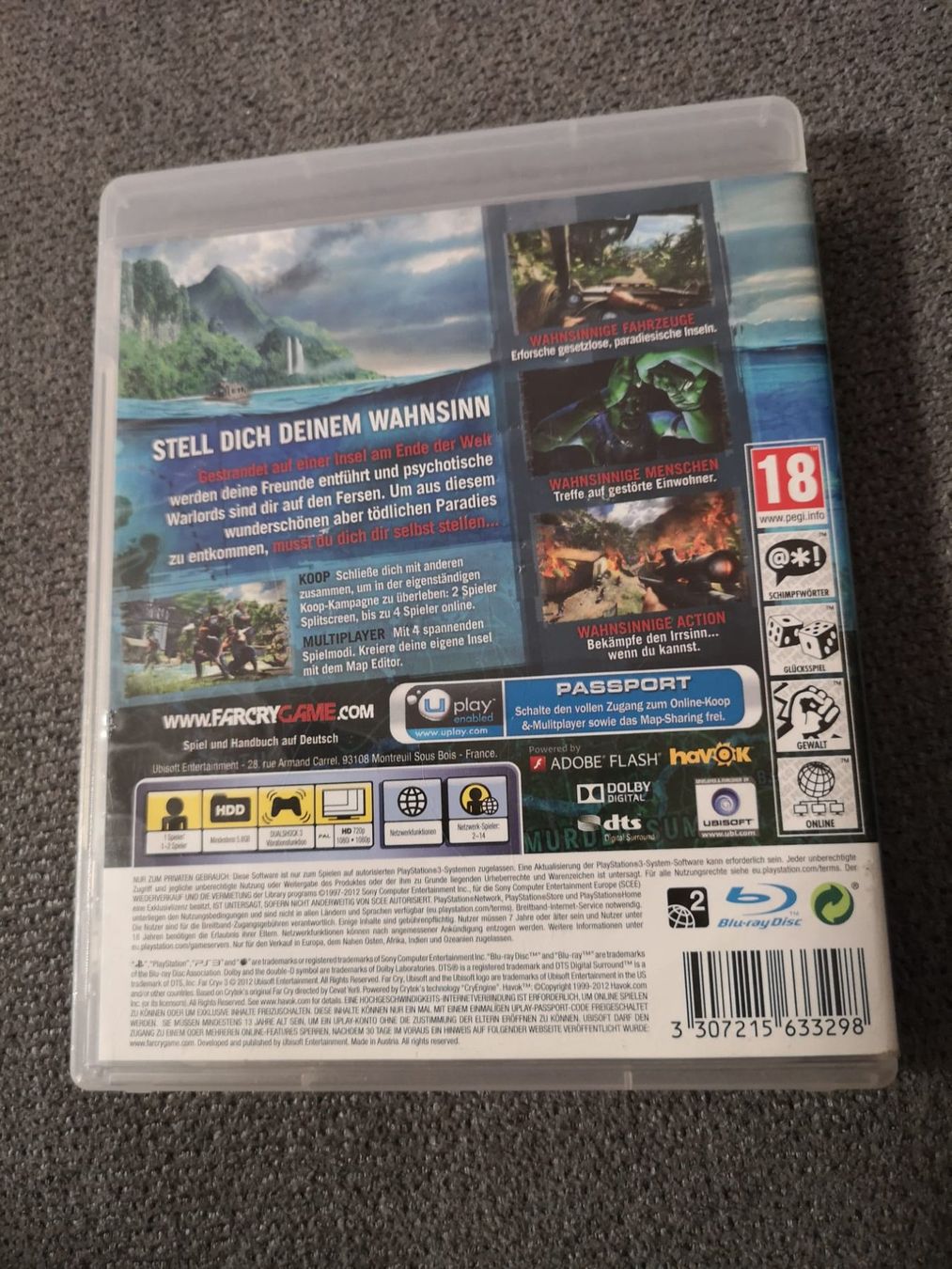 Sony Spiele: Farcry 3 (PS3) – Gebraucht aus Herisau von Seyashop1 1