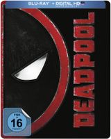 Deadpool (2016) Steelbook/Ryan Reynolds/Marvel/Blu-ray/RAR