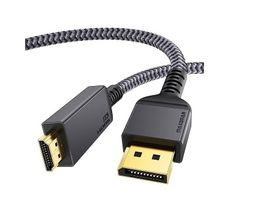 Câble DisplayPort 1.4 vers HDMI 2.1 8K 60Hz, 4K@120Hz, 2m