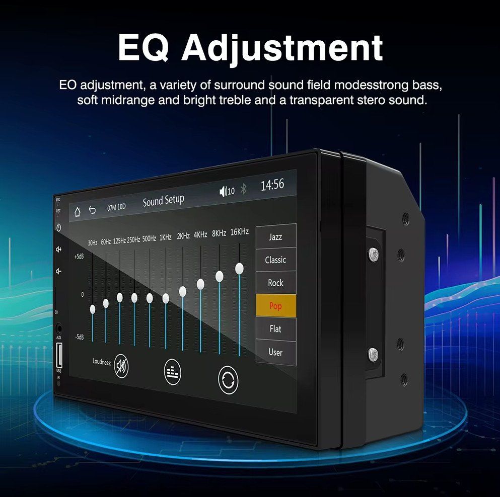 Radio: Autoradio 2DIN - RM-CP1020 - 7'' Bluetooth, GPS, Carplay – Nuovo e nell'imballaggio originale da Corcelles-près-Payerne venduto da FactoryofSound 6