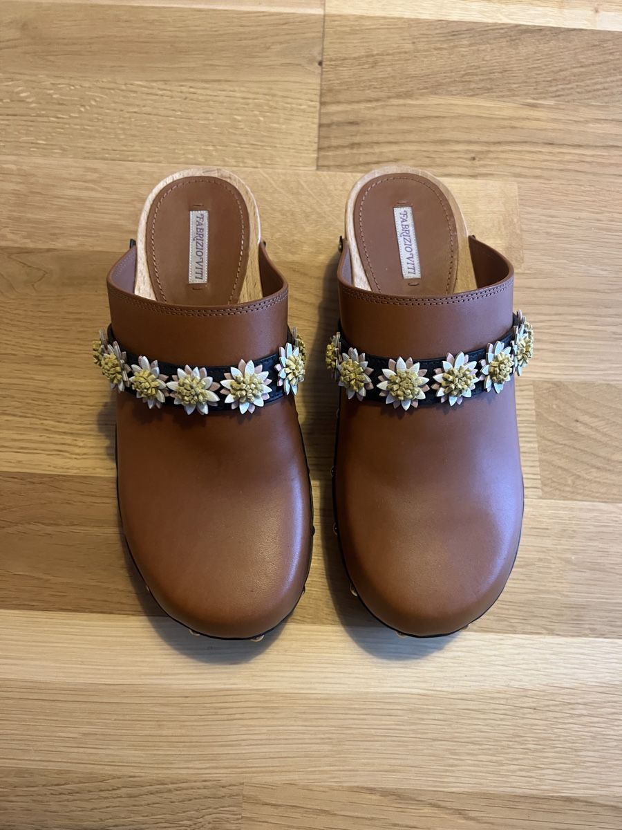 Damenschuhe: Clogs Fabrizio Viti made in Italy, Grösse 38 – Neu (gemäss Beschreibung) aus Zürich von Djins