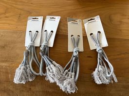 4 embrasse neufs gris