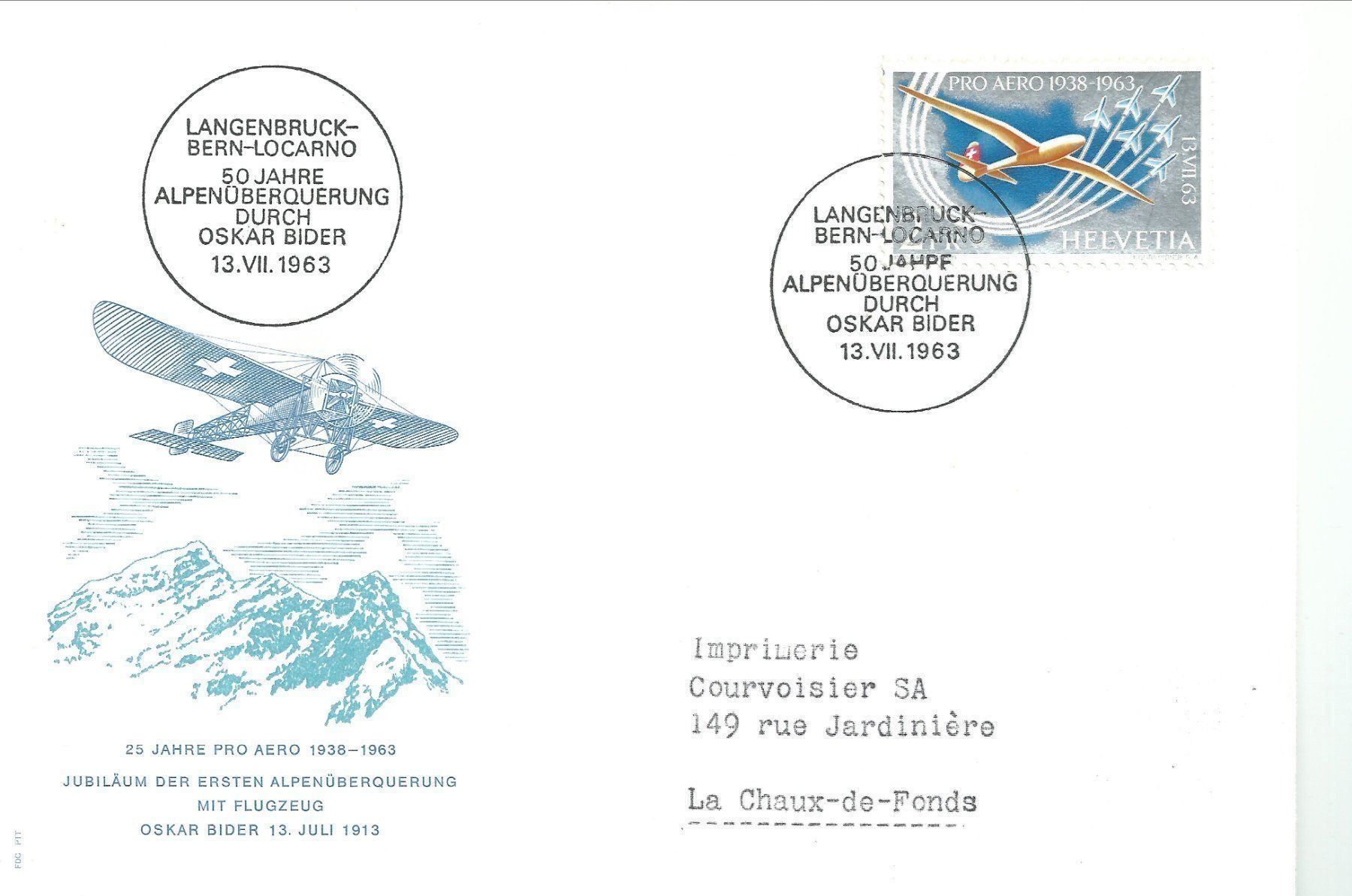 Alle Briefmarken: 1963 Schweiz – Gebraucht aus Trübbach von Sammer51