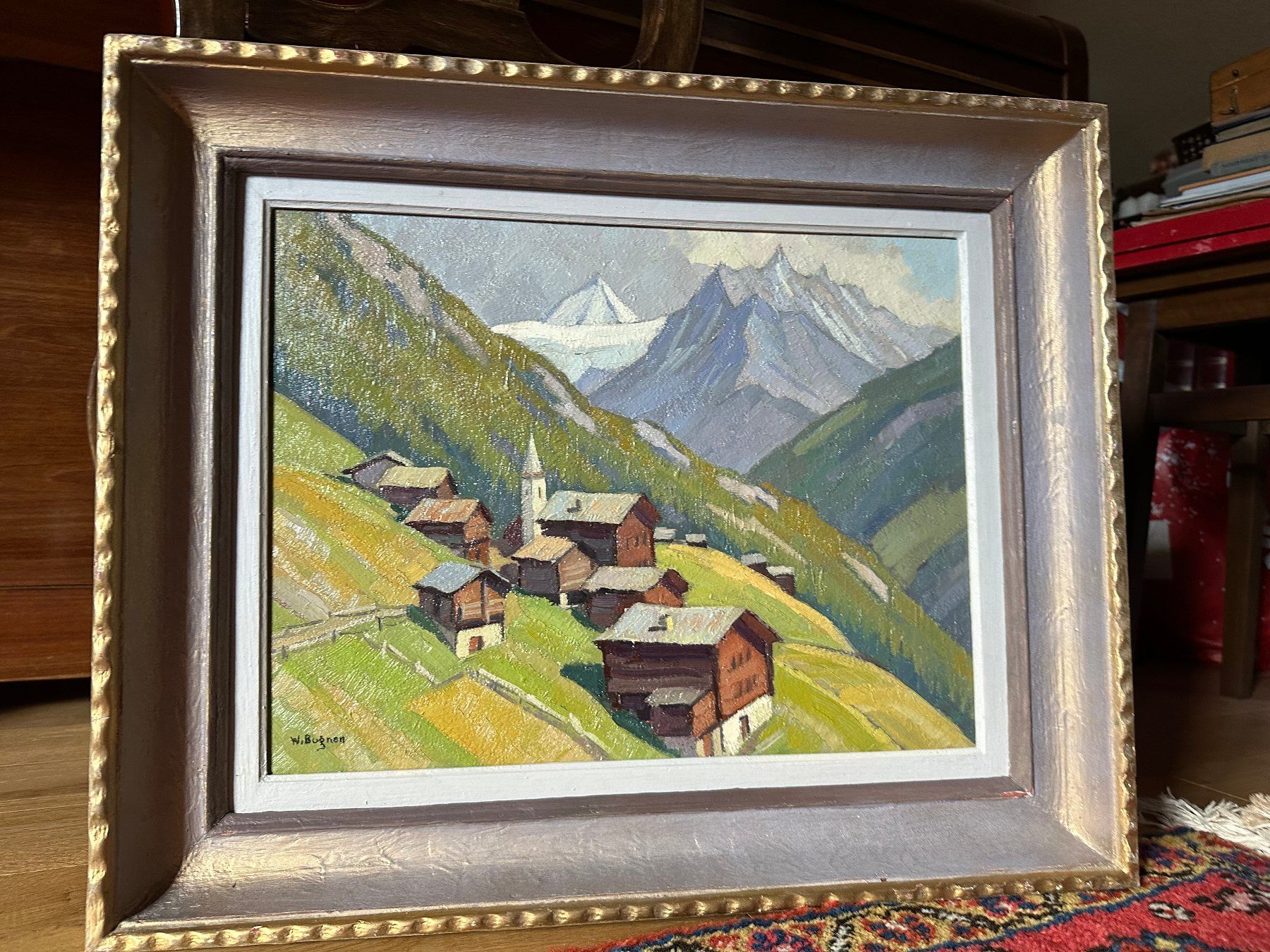 Gemälde: Tableau Walter Bugnon "Eizon" – Gebraucht aus Ste-Croix von mjmg