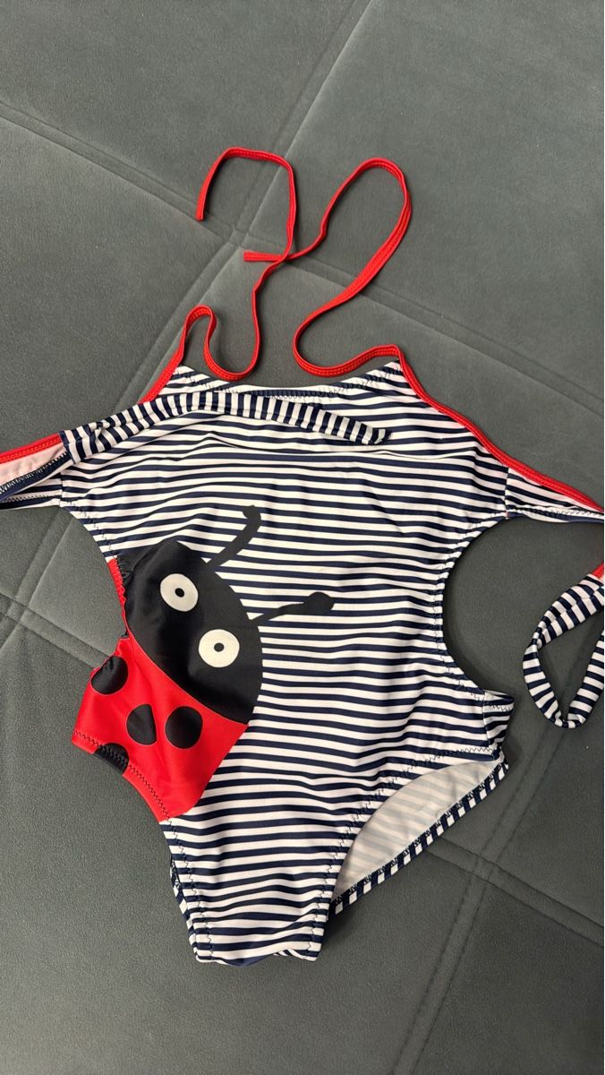 Costumi da bagno & Bikini: Striped Ladybug Swimsuit – Usato da Einsiedeln venduto da Cla_9z66