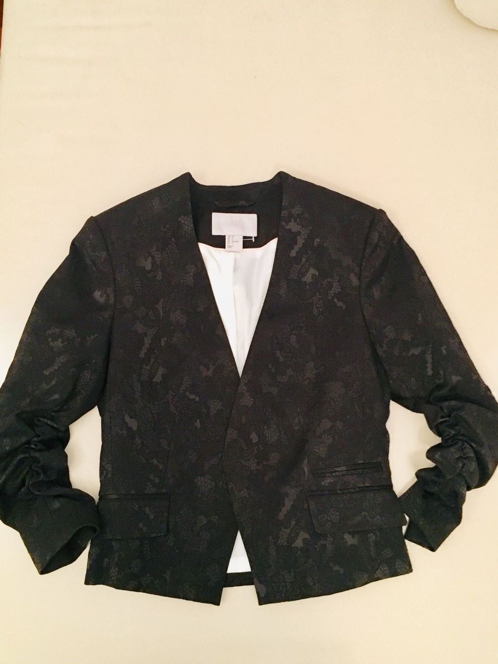 H&M Giacche: Blazer, Spitzenmuster, schwarz Gr 34 Neu – Usato da Stansstad venduto da InStyle8 4