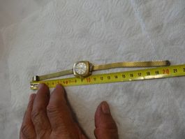 MIREXAL DAMEN KLEINE UHR.TAG.DATE.AUTOMAT.25J.LÄÜFT-20X27MM