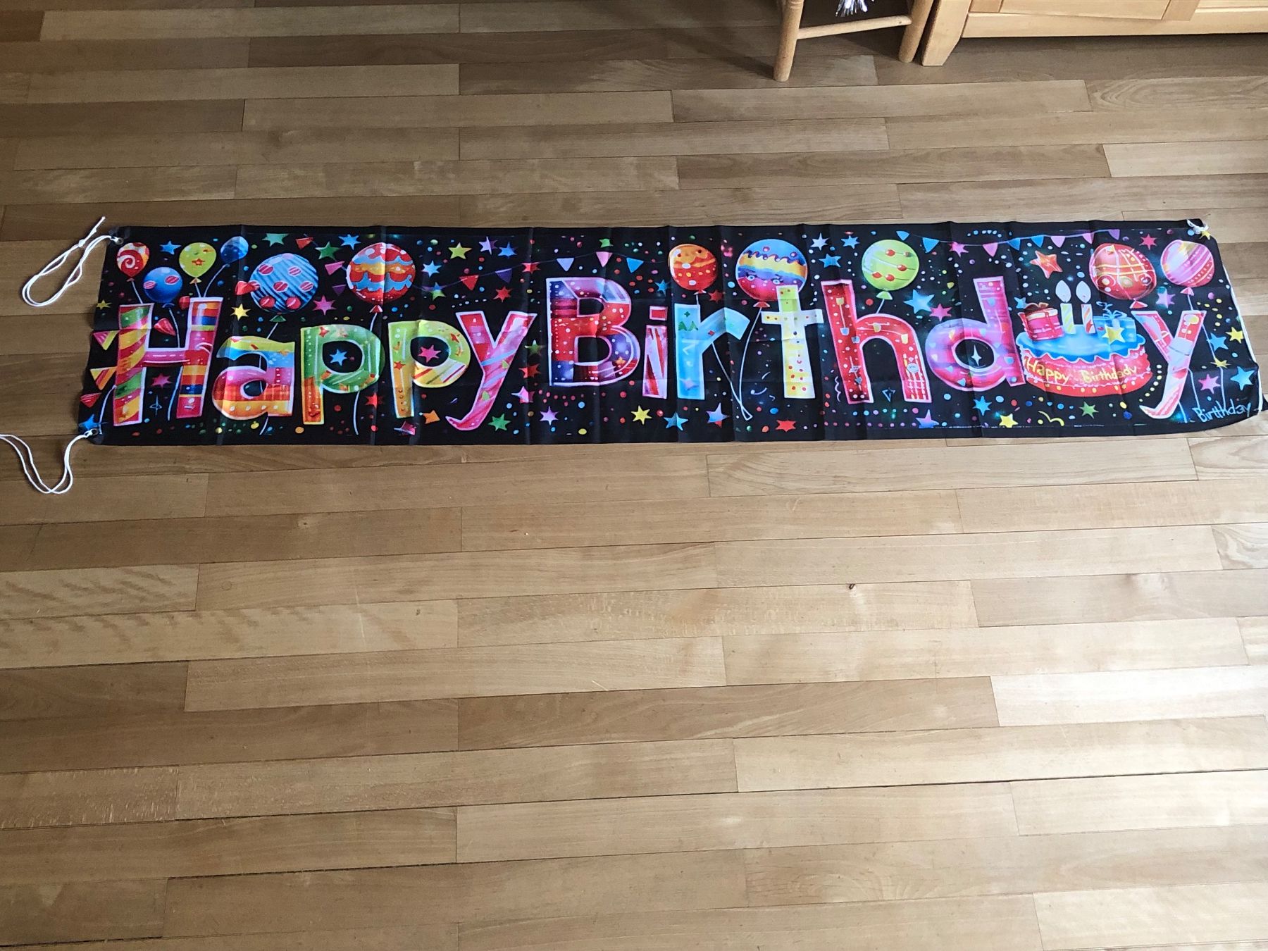 Tutte le decorazioni: Geburtstagsbanner aus Stoff – Usato da Hinwil venduto da dadalina76