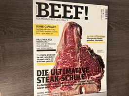 BEEF Magazin Nr. 7 für Männer mit Geschmack guter Zustand