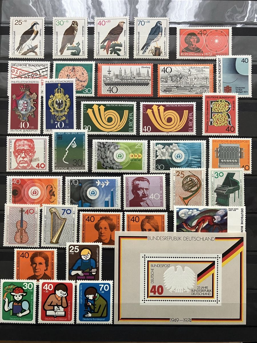 Tutti i francobolli: Deutschland BRD 1971-81 postfrisch 6s Blocks – Nuovo (secondo la descrizione) da Cham venduto da Diablo1232 2